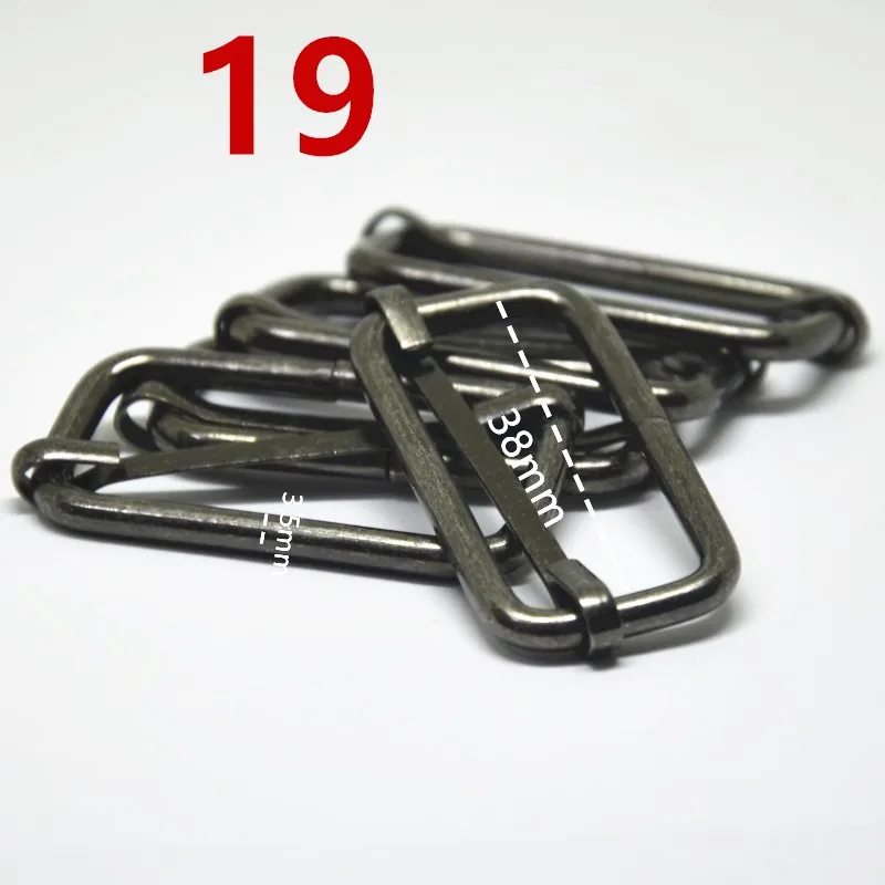 Металлические Горки Tri-glides Пряжка Регулируемый ролик Pin пряжки ремень 5/8 ɱ-1/2