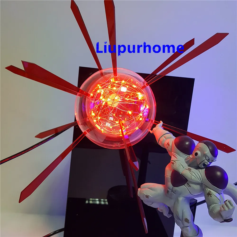 Светодиодная лампа в виде ночного светильника Драконий жемчуг Z Fireza Son Goku