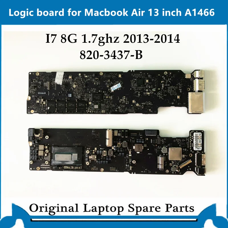Оригинальная материнская плата для Macbook Air A1466 820 3437 B основная i7 8G 1 7 ГГц 2013