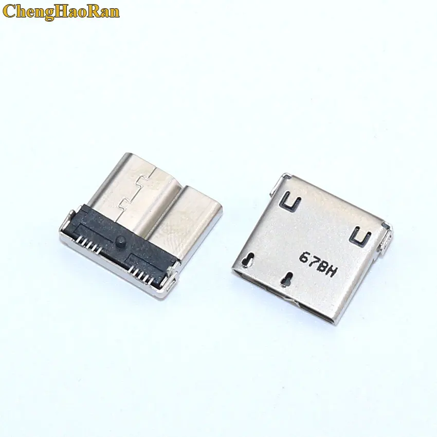 ChengHaoRan 2 шт. Micro USB 3 0 Jack 10pin гнездовой кабель для зарядки порт мобильного жесткого