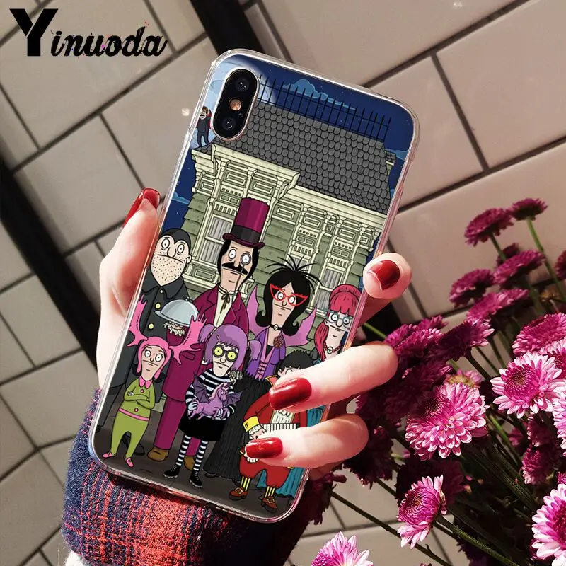 Yinuoda чехол для Bobs Burgers DIY роскошный высококачественный защитный iPhone 8 7 6 6S Plus X XS MAX 5