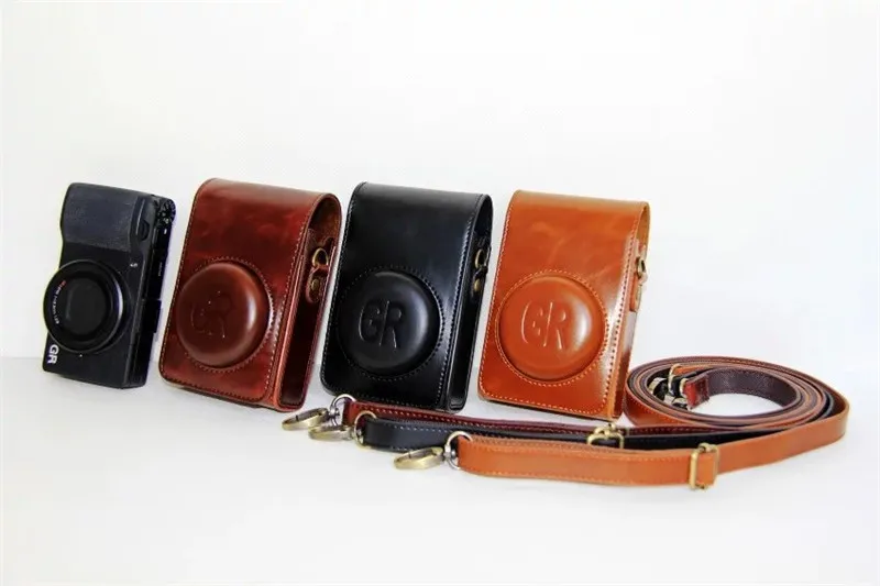 DSLR водонепроницаемая фотокамера из натуральной кожи сумка корпус чехол для GRII