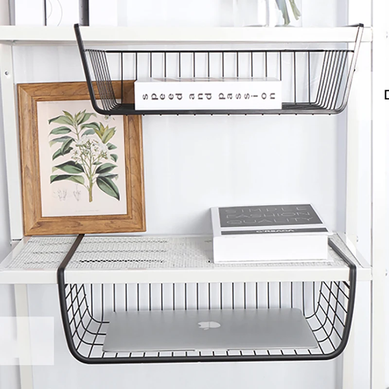 Кухонная корзинка для хранения стеллаж одежды книги Ipad органайзер полка