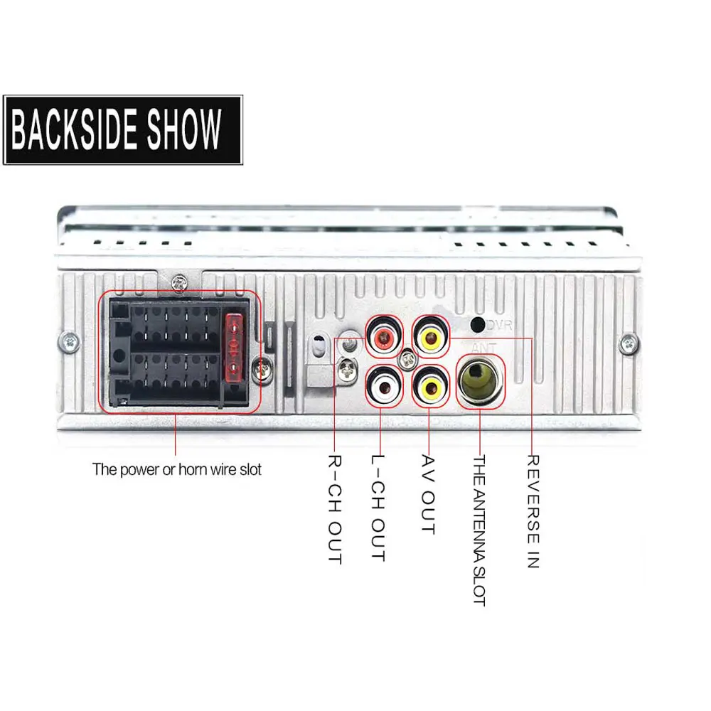 VCACA 4 1 дюймовый автомобильный мультимедийный плеер Bluetooth Автомобильный MP5 FM/AUX/TF/USB