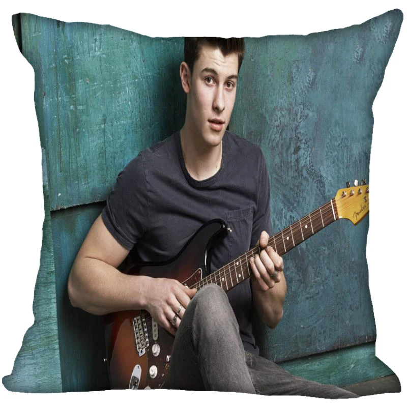 Shawn Mendes Подушка Чехол для дома декоративный чехол на подушки невидимые молнии Подушка Чехол s 40X40,45X45 см - Цвет: 24
