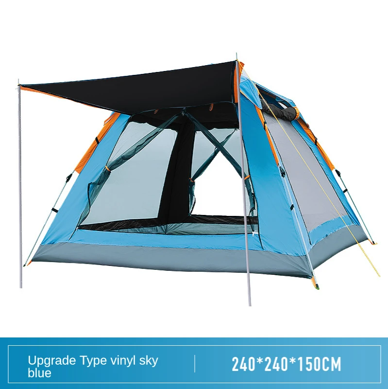 Большая вместительная Пляжная палатка на 4-5 человек полностью автоматическая