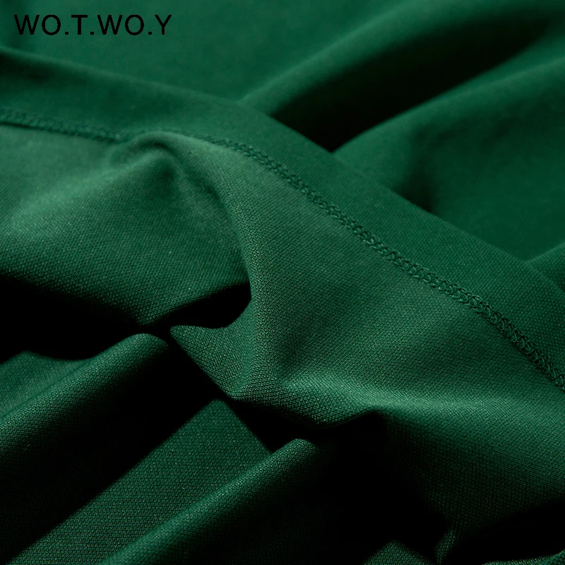 WOTWOY 2020 модные рубашки поло с вышивкой Rabit женские хлопковые повседневные топы