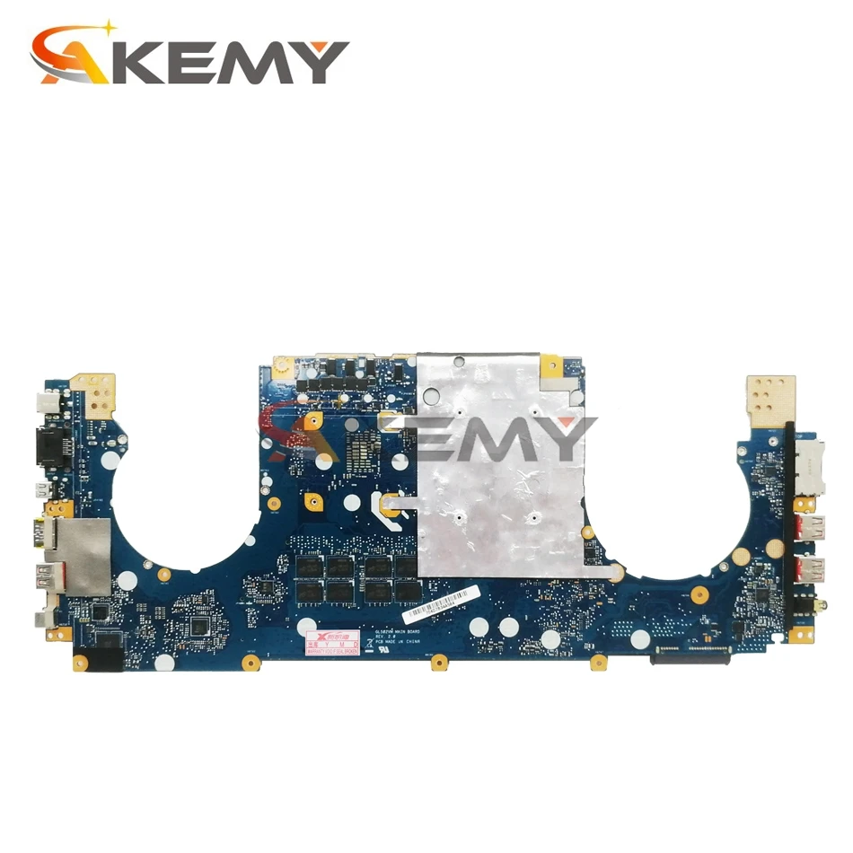 Verkaufen Akemy GL502VMK Laptop Motherboard Für ASUS ROG GL502VMK GL502VML GL502VM Original Mainboard HM170 8GB-RAM I7-7700HQ GTX1060-6G