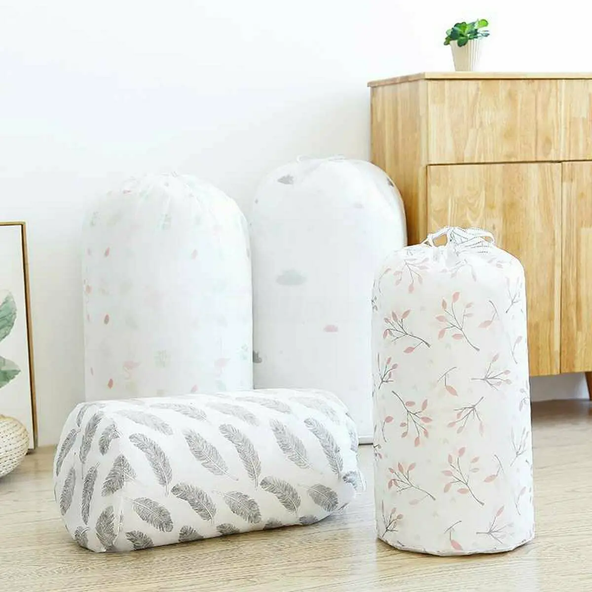 Большая сумка для хранения одеяла одежда Прачечная одеяло кровать подушки обувь