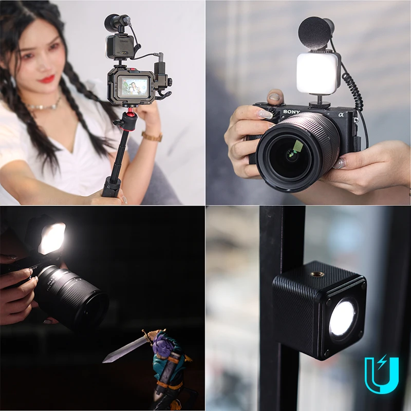 Ulanzi L2 10 м IP68 Водонепроницаемый светодиодный видео светильник с регулируемой