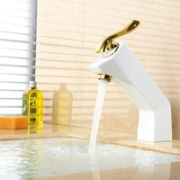 basin faucets solid brass sink mixer taps hot cold lavatorybathroom crane taps single handle free shipping unique design
