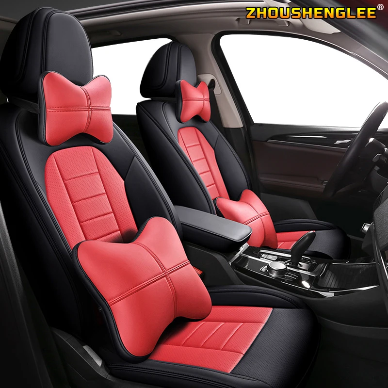 Кожаный чехол ZHOUSHENGLEE на автомобильное сиденье под заказ для mazda cx 5 3 6 gh 626