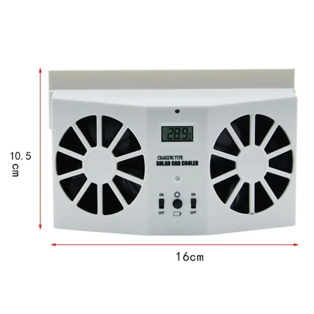Горячая продажа вентилятор на солнечных батареях летний автомобиль окно авто