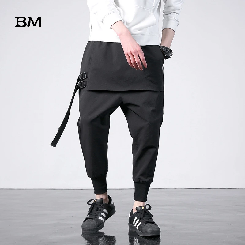 2019 New Western Diablo Style Fashion Men Korean Style Techwear Jogger Trousers Hip Hop Autumn Casual Street Male Harem Pants