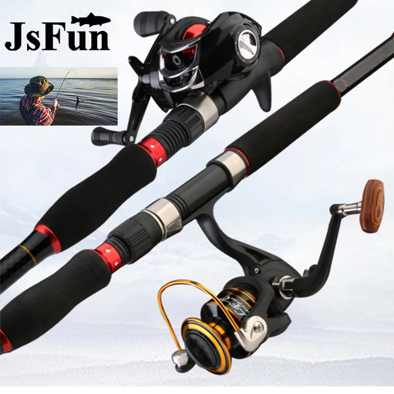

Carp Fishing Rod Lure 2.1m 2.28m 2.4m Power Casting Anchor Fishing Rod Fishing Spinning/Baitcasting Rod With Fishing Reel