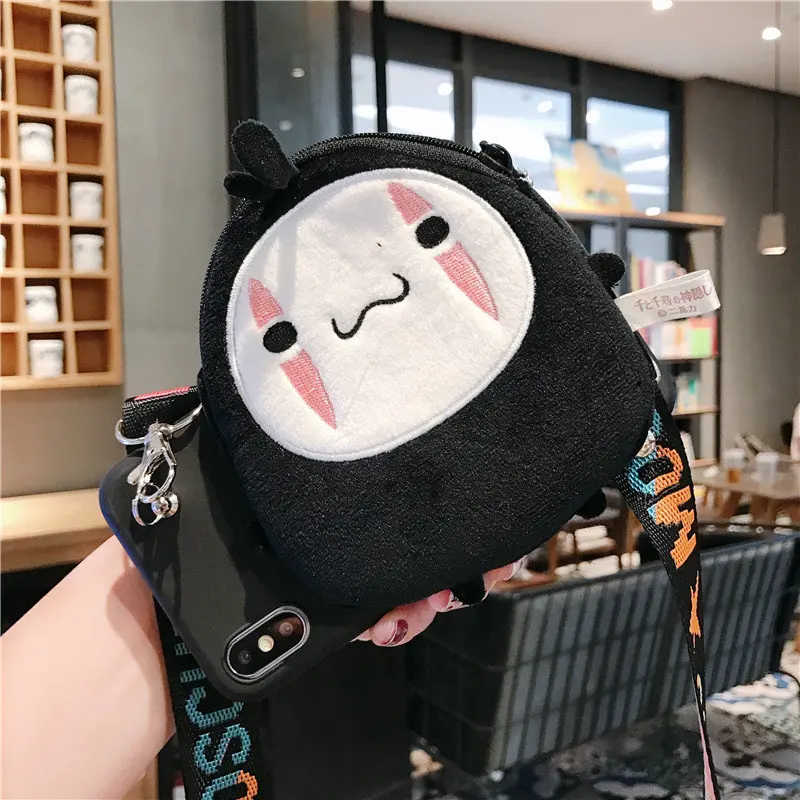 as the picture Чехол для iPhone 11 pro max с мультяшным рисунком, милая melody Cinnamoroll Обложка кошелька для iPhone XS max XR X 8 plus 6S 7+ ремешок в подарок - Цвет: as the picture