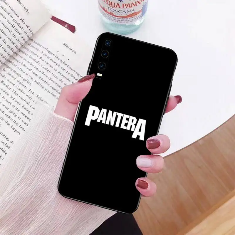 

HPCHCJHM Anselmo Pantera Ritual Metal Band Bling Cute Phone Case for Huawei P30 P20 lite Mate 20 Pro lite P Smart 2019 prime