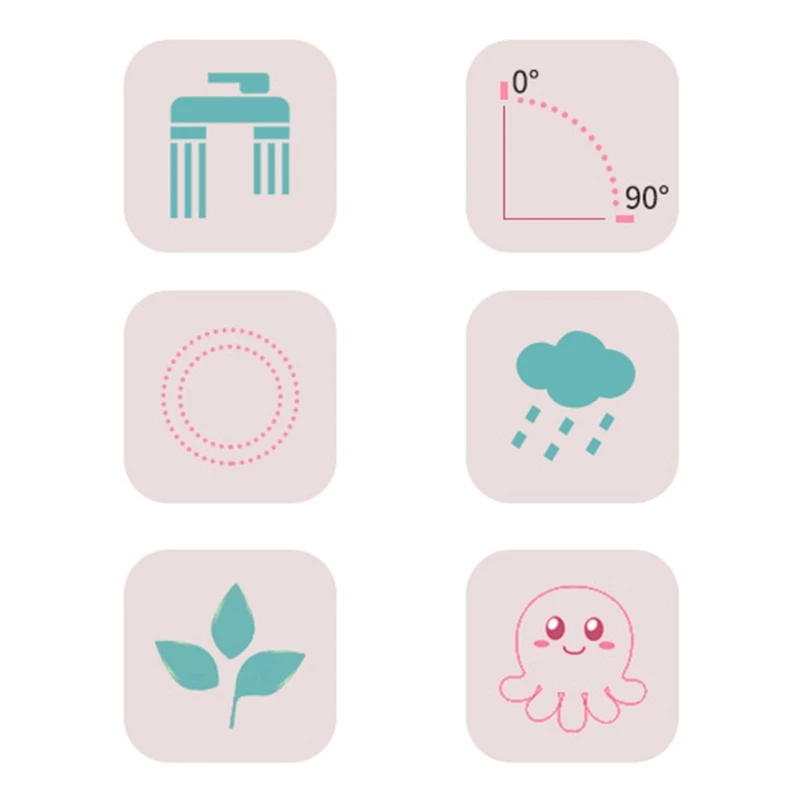 

Летняя ванная комната детская Ванна игрушка милый китовый Краб Осьминог дети ванный душ сопло X5XE