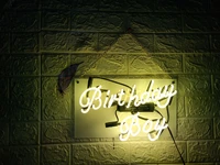 neon light sign custom name beer bar home decor open store lamp display birthday boy yellow 14x7