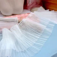 4 color toothpicks folds soft tulle lace diy wedding dress womens clothing childrens wear fluffy cuff skirt sewing decoration