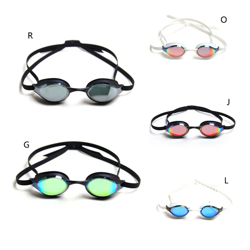 

Professional Waterproof Silicone Plating Clear Anti-fog Swim Glasses UV Protection Unisex Eyewear Swimming Goggles