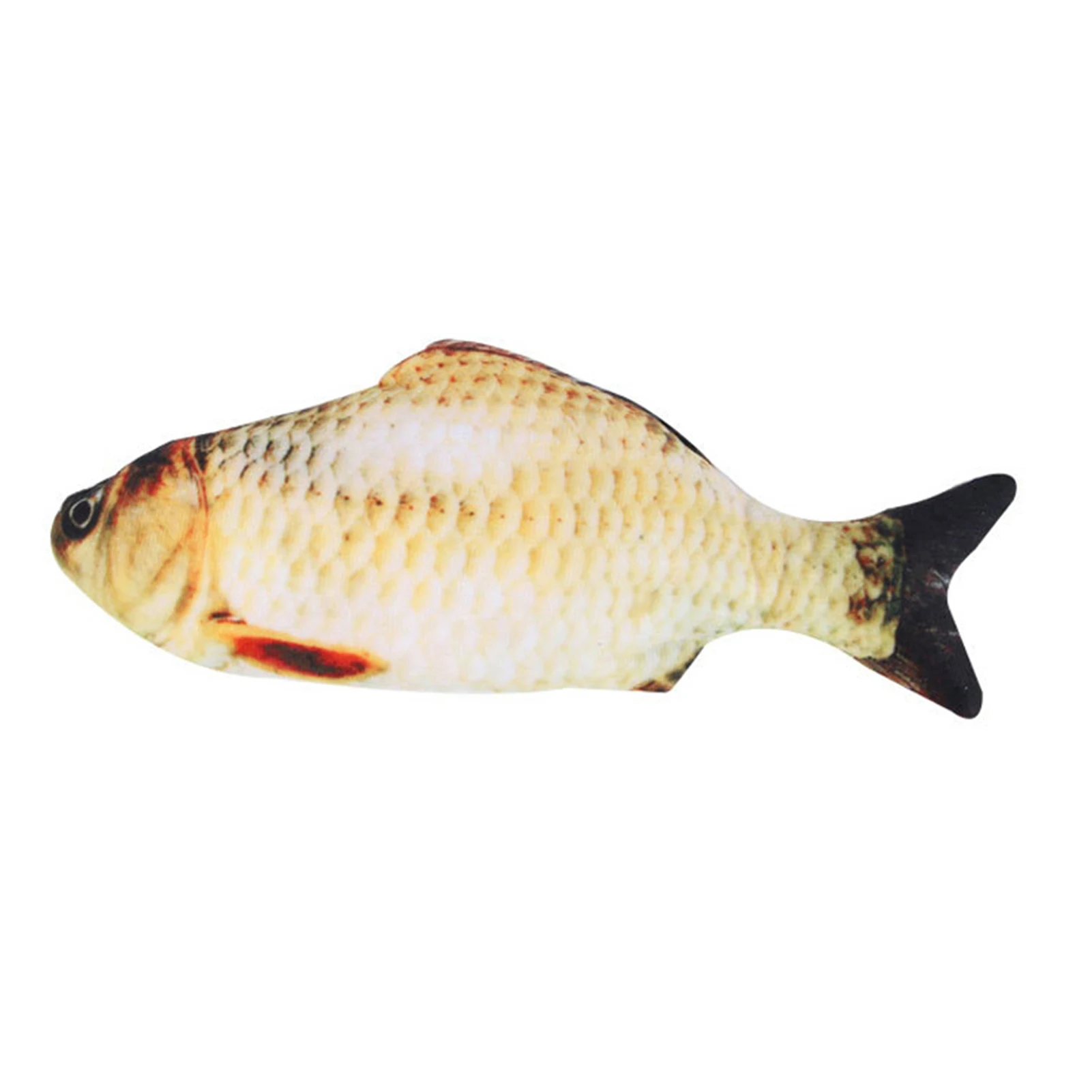 

Flopping Fish Moving Fish Plush Toy With Light and Sound Realistic Flopping Fish Wiggle Fish Toys Motion Kitten Toy MDJ998