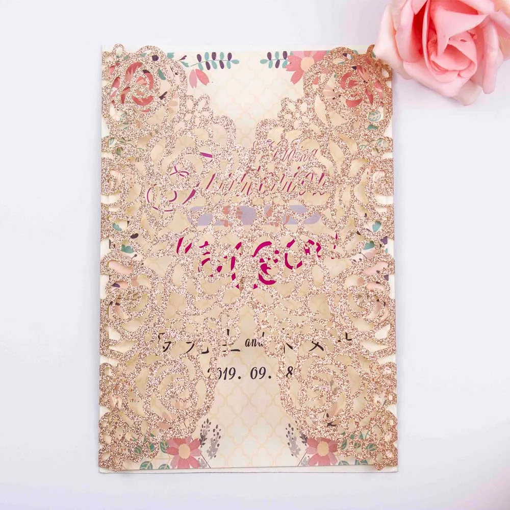 Бесплатная доставка 50X золото/серебро/Роза/Шампань/розовый жемчуг с блестками