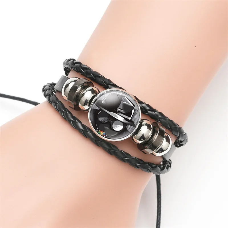 Spider man кожаные браслеты Человек паук в стихах паука из фильма marvel ювелирные