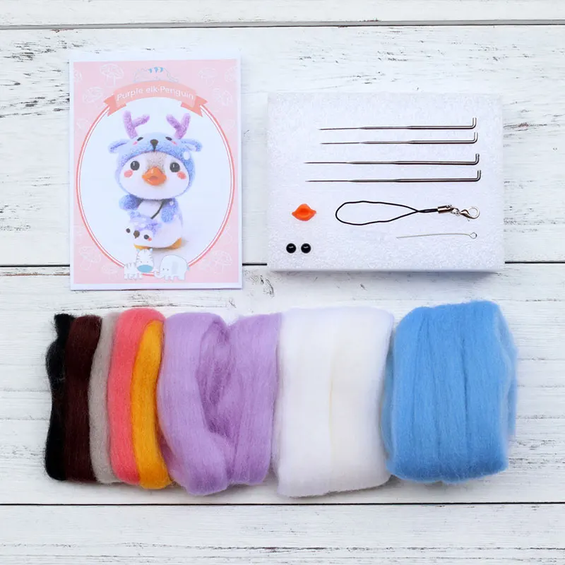 Инструменты для рукоделия Nonvor войлочный пингвин ручной работы игрушка кукла