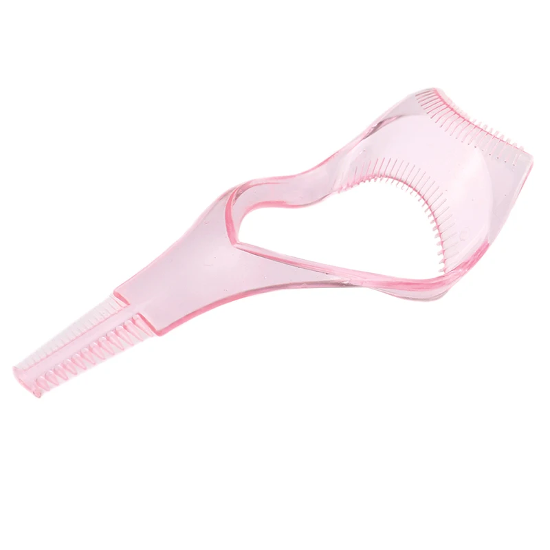 Щит для туши макияжа 3 в 1 охранник бигуди-аппликатор расческа направляющая