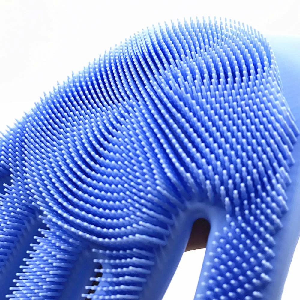 1 пара перчатки для мытья посуды силиконовые работы по дому изолированные