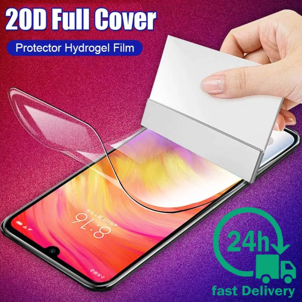 

2 Pcs cover hydrogel film for Honor play 5 5T Youth 4 4T pro 3 3E X10 Max 9A 9x lite 9c 9N 9i phone screen protector Not Glass