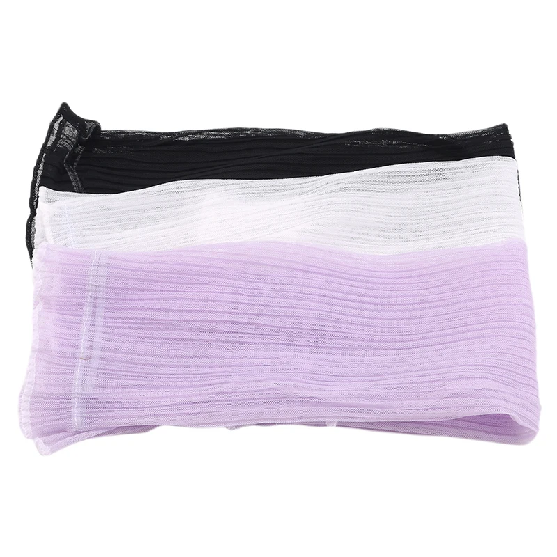 

White Long Gloves Sun UV Protection Hand Protector Cover Arm Sleeves Ice Silk Sunscreen Sleeves Outdoor Arm Warmer