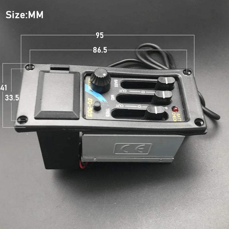 Усилитель для акустической гитары EQ 505 3 полосы|Детали и аксессуары гитар| |
