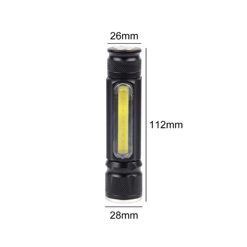 Светодиодный мини-фонарик CHICLITS с USB-зарядкой супер яркий алюминиевый