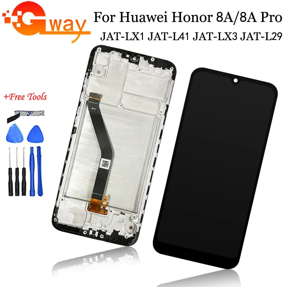 ЖК экран с дигитайзером на Huawei Honor 8A / honor Pro сенсорный 6 09 дюйма в сборе