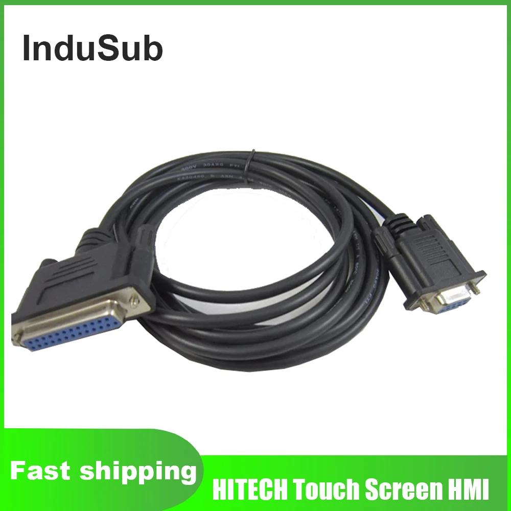 PC HITECH кабель для загрузки программирования подключения Touch Screen HMI|Сетевые шнуры и