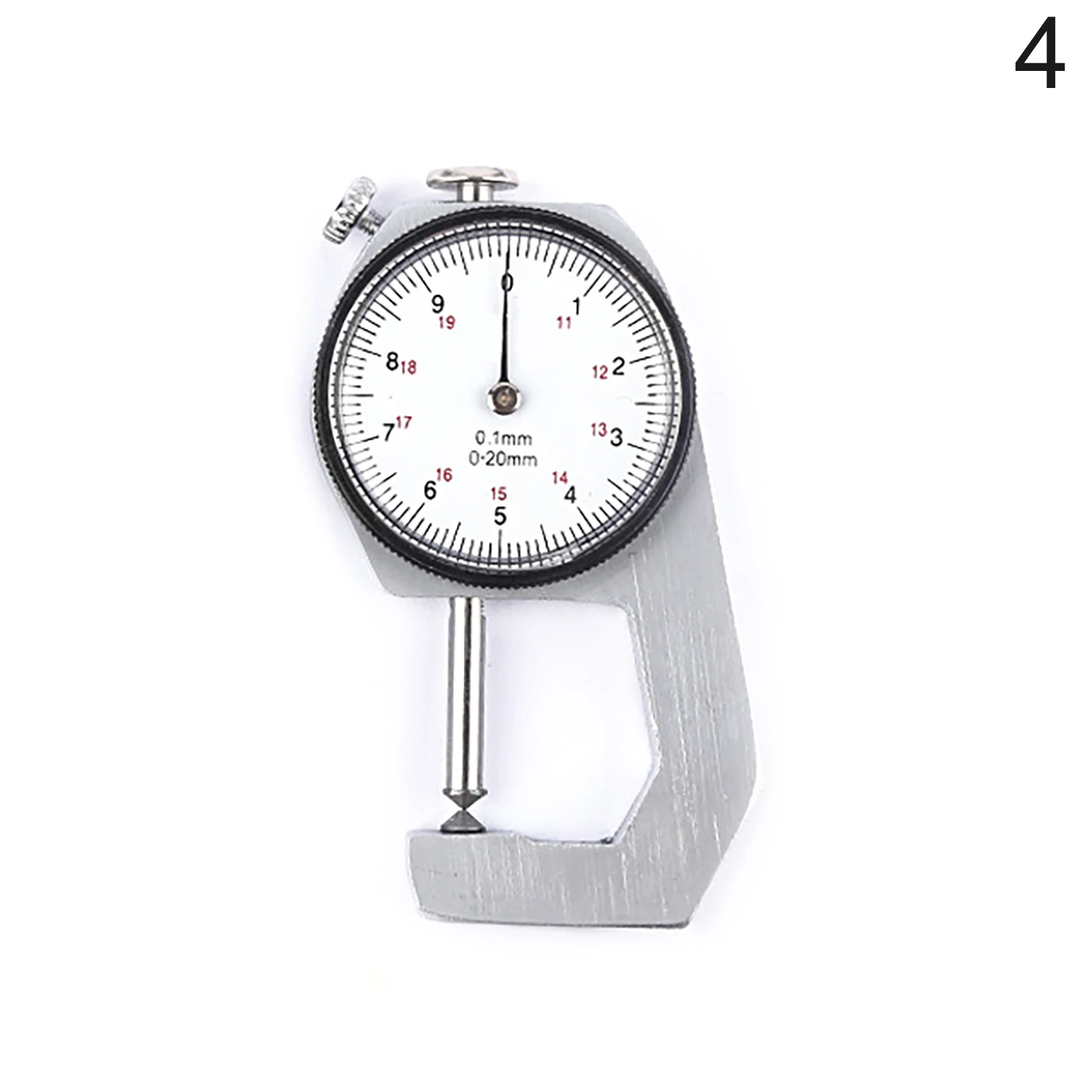 

High quality Stainless Steel Round Dial 0.1mm Resolution Thickness Gauge Precise Measure Tool Digital Display Thickness Gauge