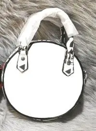 

2021 Designer New Women's Inclined Shoulder Bag PU Leather Messenger Bag Round Bag Circular