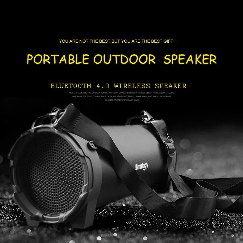 Bluetooth высокий динамик открытый баррель движение коллекция аудио портативный 32G расширение большой хранения