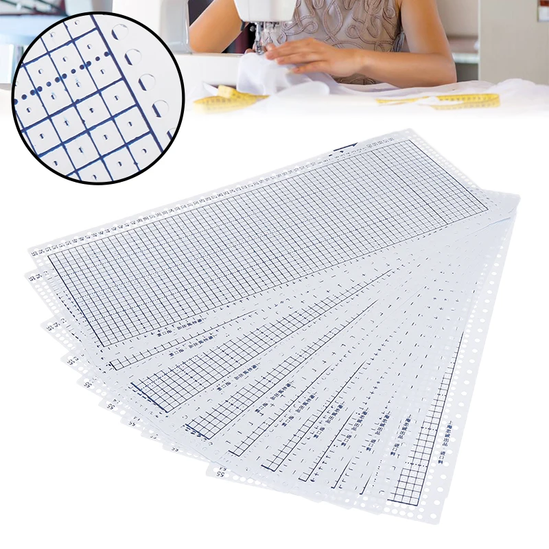10 шт. Punchcard подходит для Brother Singer вязальная машина пустой Пробивной карты KH860 KH868 SK260 SK280