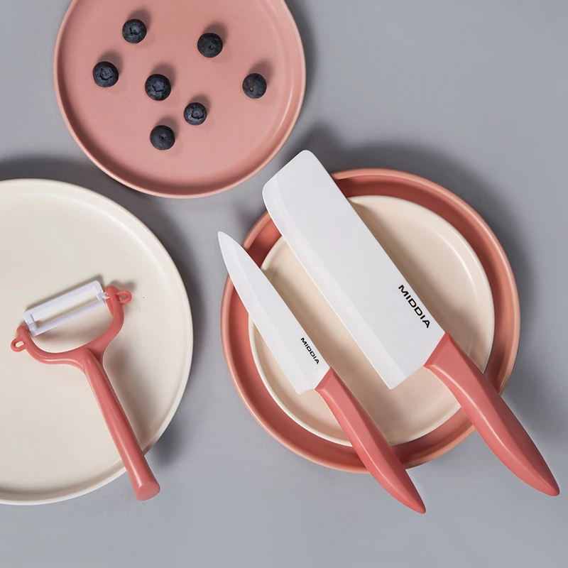 

3 шт., набор керамических кухонных ножей