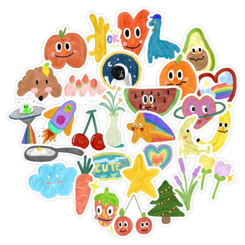 

30 шт., водонепроницаемые наклейки для шлема, из ПВХ