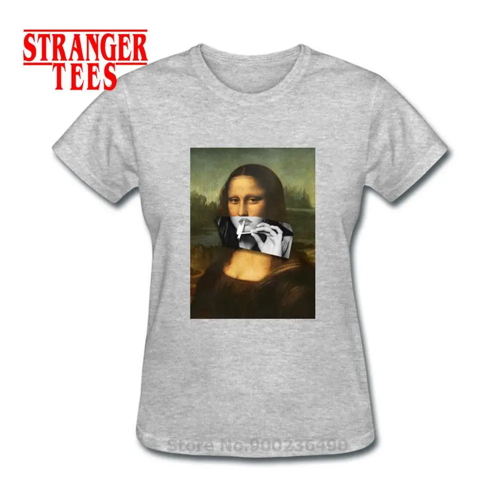 Новейшая модель Mona Lisa футболка пародия: модные брюки из хлопка с логотипом
