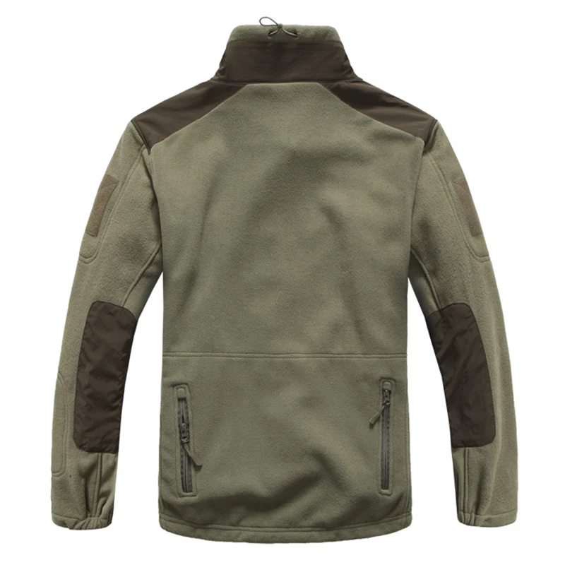 Мужская зимняя флисовая куртка для альпинизма пешего туризма велоспорта рыбалки