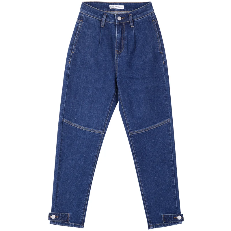 LEIJIJEANS осень и зима новый стиль мягкие удобные свободные женские джинсы от Harlan с