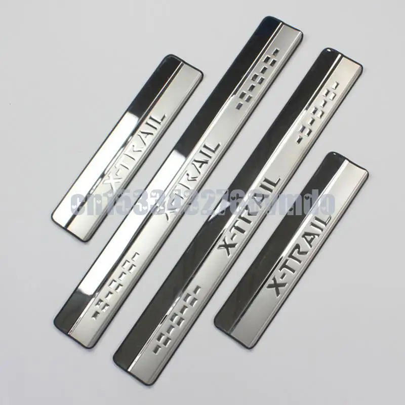 

Stainless Steel Door Sill Scuff Plate for 2014-2020 Nissan X-Trail X Trail XTrail T32 Welcome Pedal Trim Car Styling Accessories
