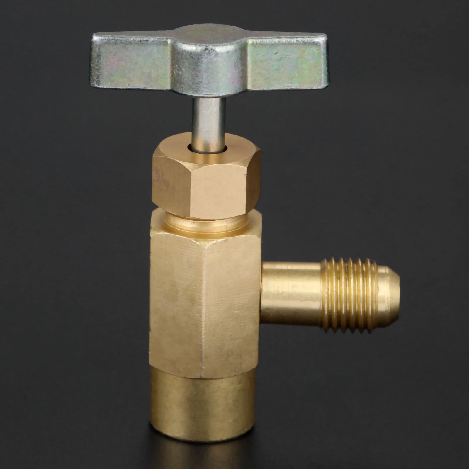 Mtsooning 5 шт. R-1234yf Can Tap набор фитингов для адаптера R134a R12 1/4 SAE 1/2 дюйма ACME LH Для