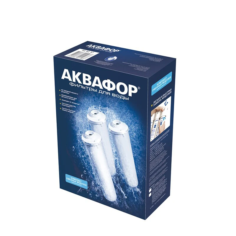 Комплект модулей сменных фильтрующих Аквафор К3-КН-К7 | Обустройство дома