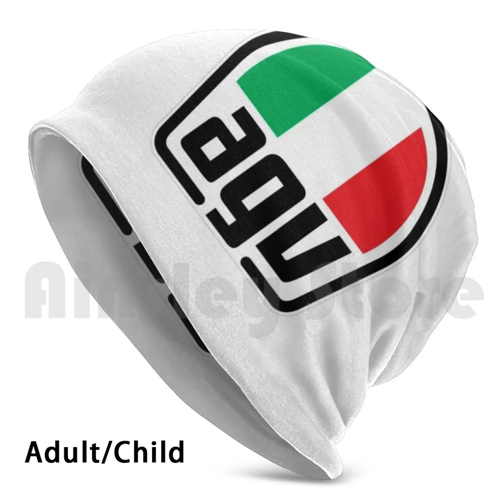 

A G V Beanies Knit Hat 57 Beanies Print Aoutomotive Motor Sport Moto Racer Abarth Helm